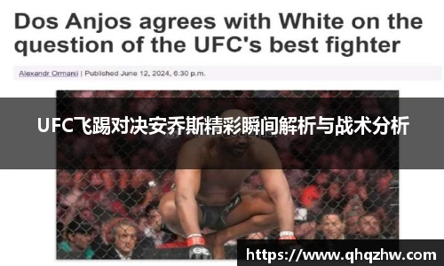 UFC飞踢对决安乔斯精彩瞬间解析与战术分析