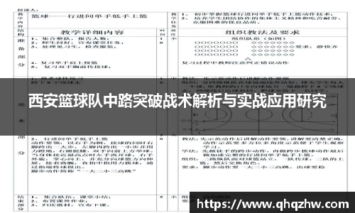 西安篮球队中路突破战术解析与实战应用研究