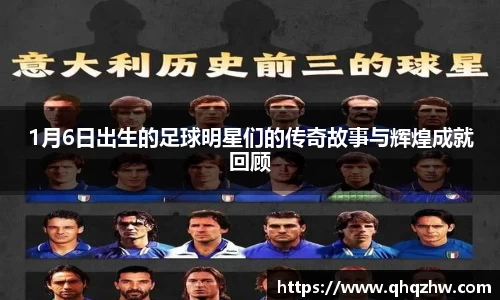 1月6日出生的足球明星们的传奇故事与辉煌成就回顾